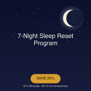 7-Night Sleep Reset Program