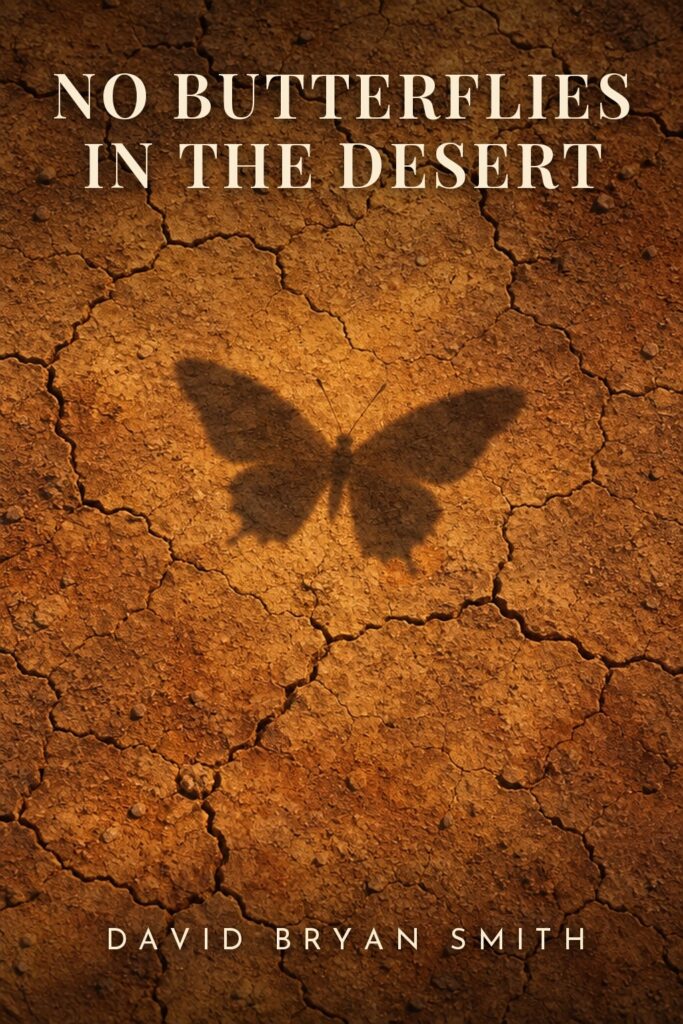 Cover of No Butterflies in the Desert, poems by David Bryan Smith
